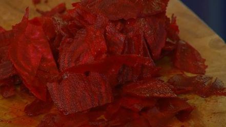 Рецепт чечевичной похлебки со свеклой и шпинатом