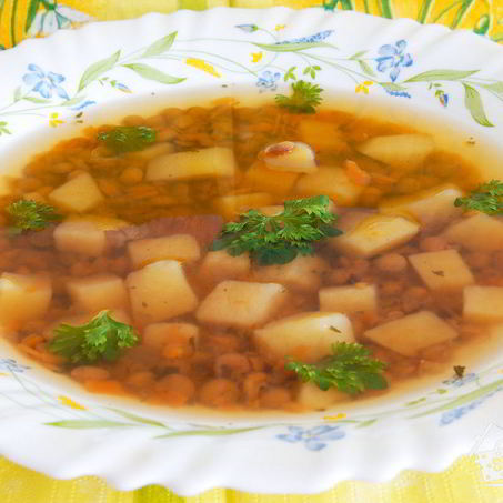Рецепт Чечевичной похлебки