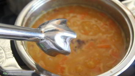 Рецепт чечевично-тыквенной похлебка