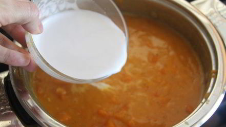 Рецепт чечевично-тыквенной похлебка