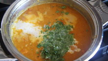 Рецепт чечевично-тыквенной похлебка