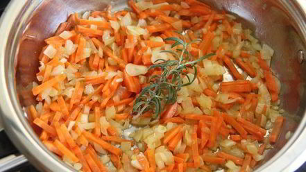 Рецепт чечевично-тыквенной похлебка