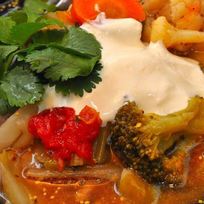 Домашняя похлебка с мясом