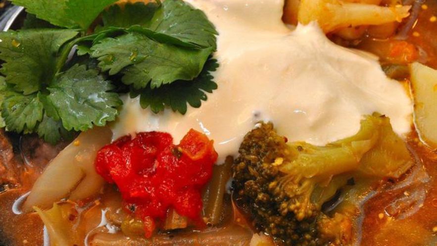 Рецепт домашней похлебки с мясом