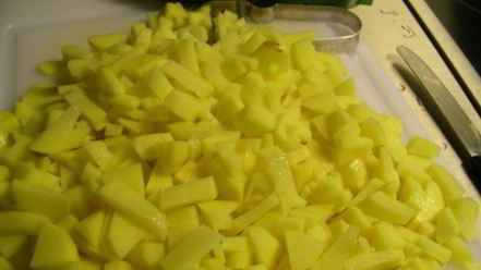 Рецепт густой похлебки с картофелем, мидиями и треской