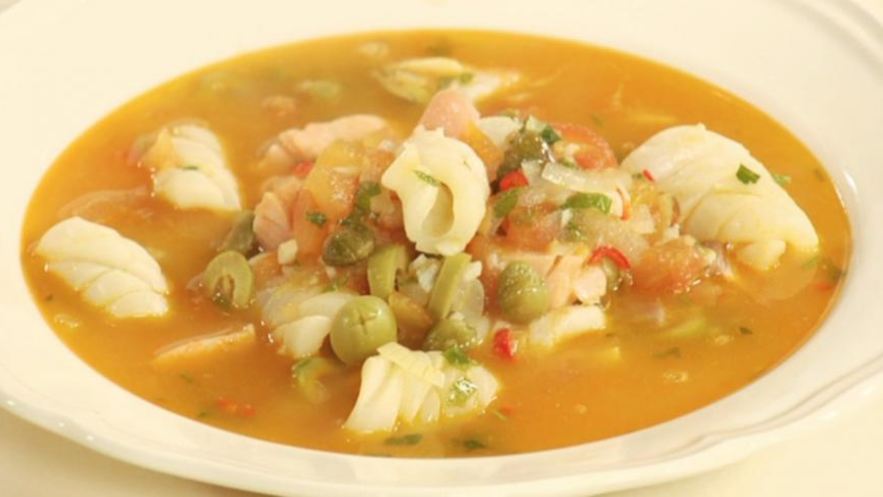 Рецепт итальянской рыбной похлебки