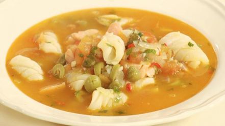 Рецепт итальянской рыбной похлебки