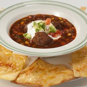 Рецепт Мексиканской похлебки с мясными шариками