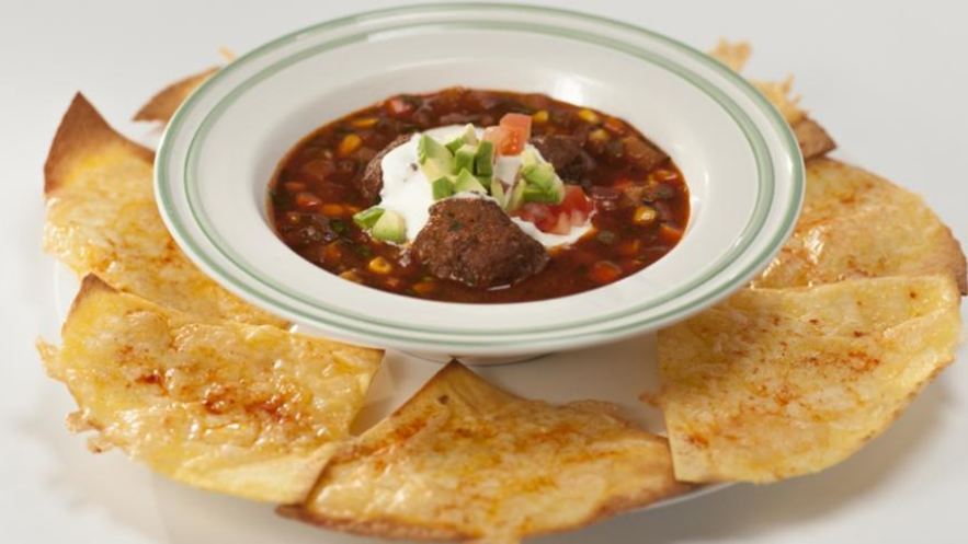 Рецепт мексиканской похлебки с мясными шариками