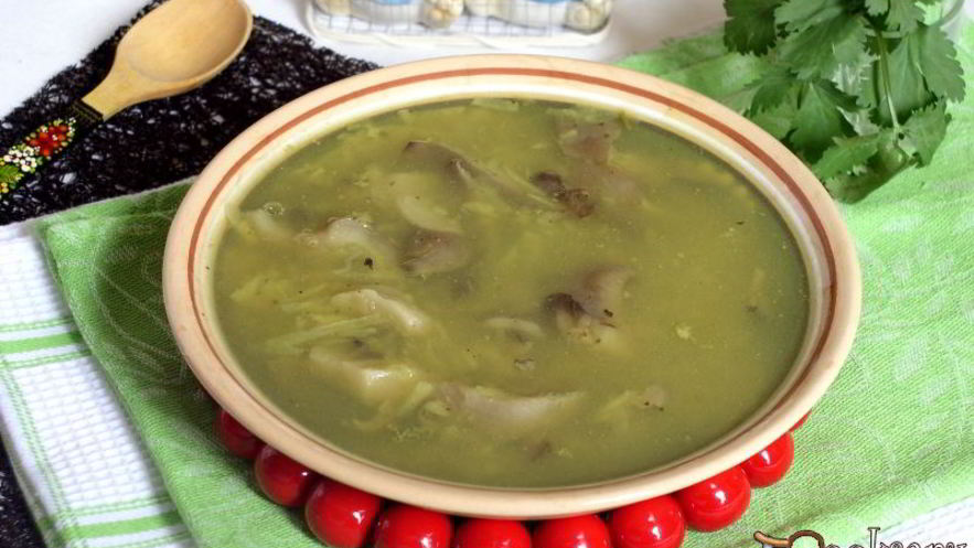 Рецепт похлебки по-михайлову из вешенок и картофеля