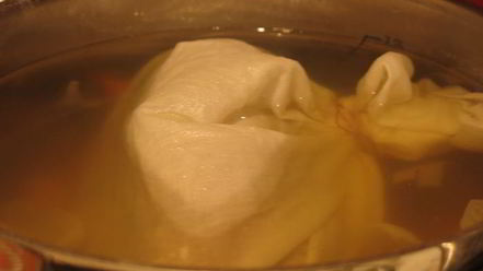 Рецепт похлебки в мешочке