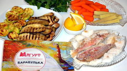 Рецепт рыбы в соли