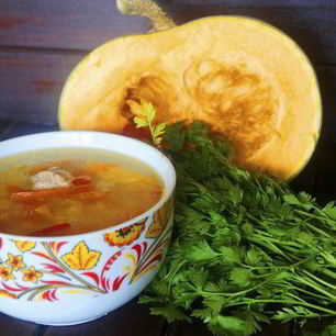 Рецепт Шотландской похлебки с тыквой