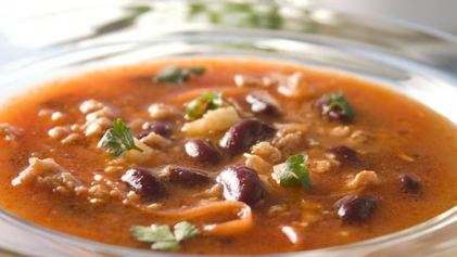 Рецепт Постного супа с фасолью