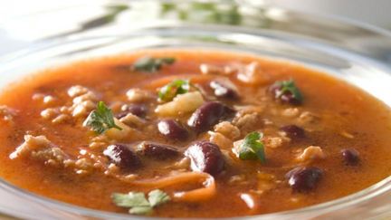 Рецепт Постного супа с фасолью