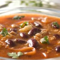 Рецепт Постного супа с фасолью
