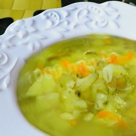 Рецепт Постного рассольника с перловкой