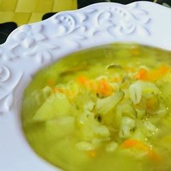 Рецепт Постного рассольника с перловкой