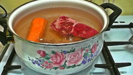 Рецепт рассольника ленинградского с мясом перловкой и огурцами