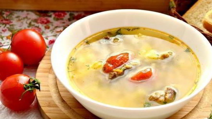 Рецепт рассольника на говяжьем бульоне