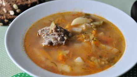 Рецепт рассольника на зиму