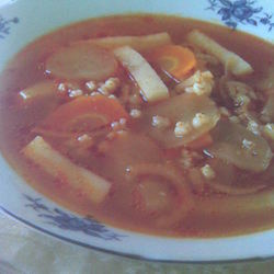 Рецепт Рассольника питерского