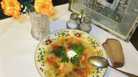 Рецепт рассольника по-ленинградски