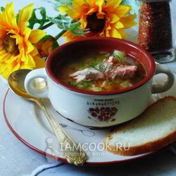 Рецепт Рассольника с форелью