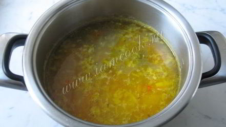 Рецепт рассольника с форелью