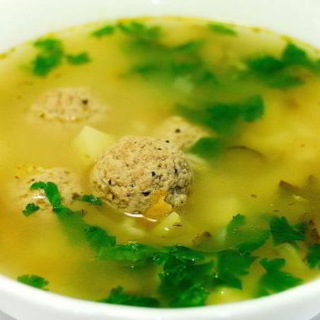 Рецепт Рассольника с фрикадельками