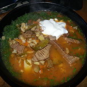 Рецепт Рассольника с говядиной