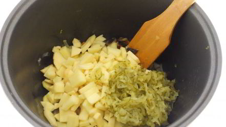 Рецепт рассольника с грибами и овсянкой в мультиварке