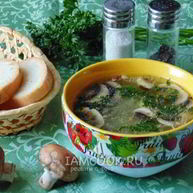 Рецепт Рассольника с грибами