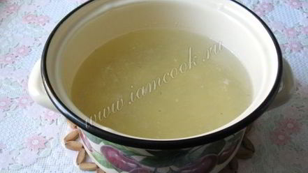 Рецепт рассольника с грибами