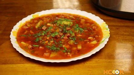 Рецепт рассольника с колбасой и копченостями