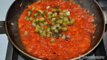 Рецепт рассольника с копченостями