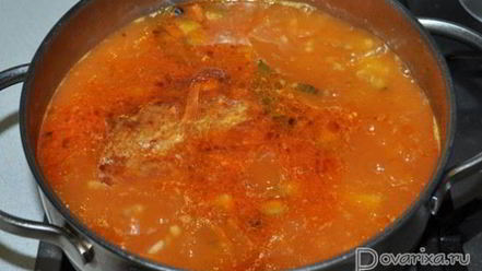 Рецепт рассольника с копченостями