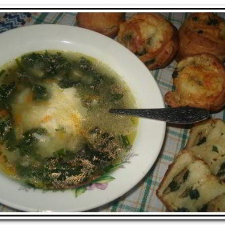 Рецепт Рассольника с крапивой