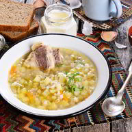 Рецепт Рассольника с кукурузой