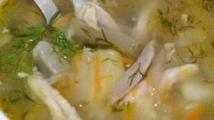 Рецепт рассольника с курицей и рисом
