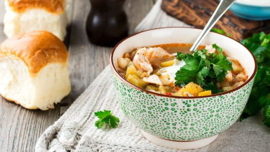 Рецепт рассольника с курицей в мультиварке