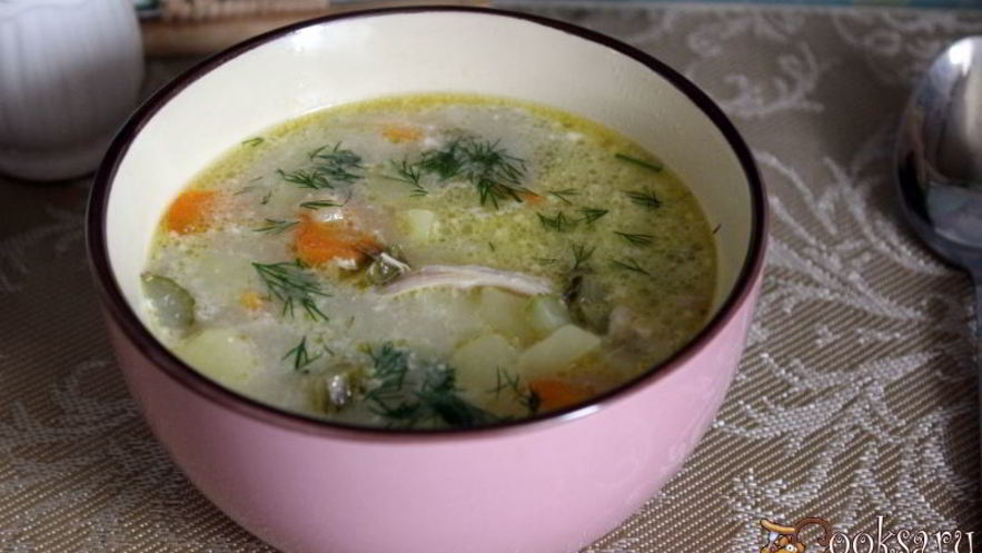 Рецепт рассольника с многозерновыми хлопьями