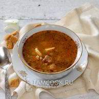 Рецепт Рассольника с перловкой в мультиварке