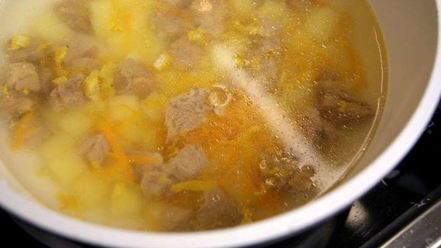 Рецепт рассольника с пшеном