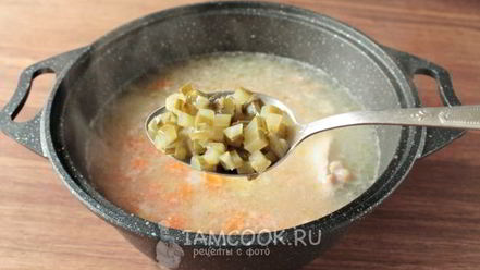 Рецепт рассольника с рисом и крапивой