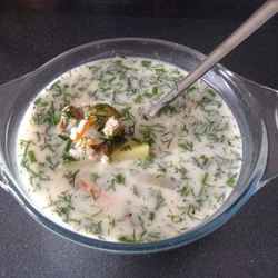 Рецепт Рассольника с рисом