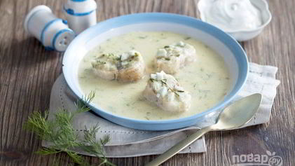Рецепт Рыбного супа с укропом