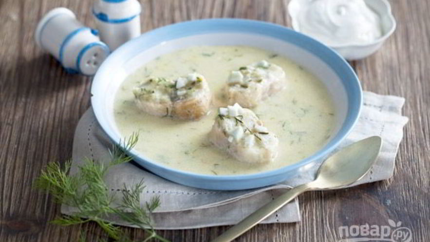 Рецепт рыбного супа с укропом