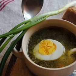 Рецепт Щавелевого супа с тушенкой