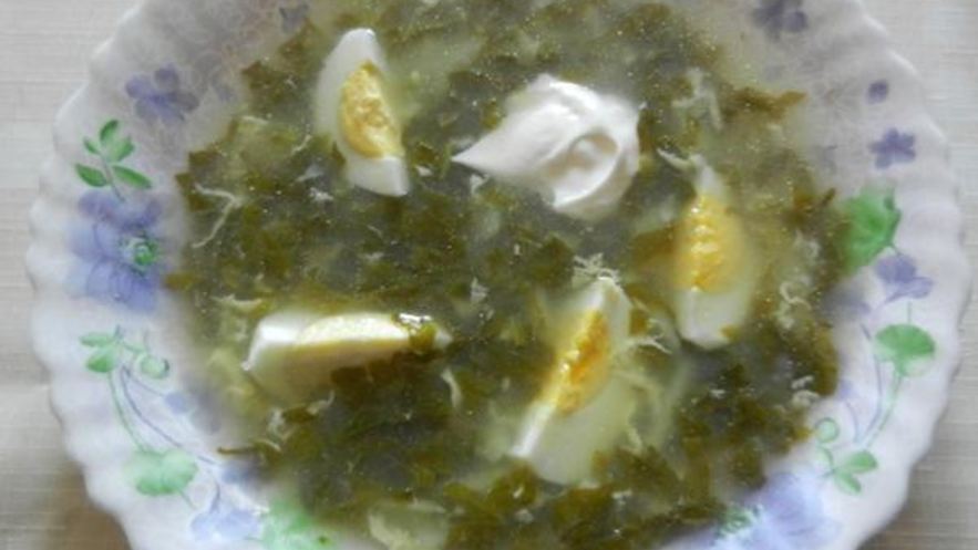 Рецепт щавелевого супа